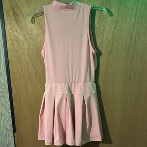 Sleeveless Pink Dress